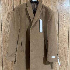 Calvin Klein Camel Peacoat